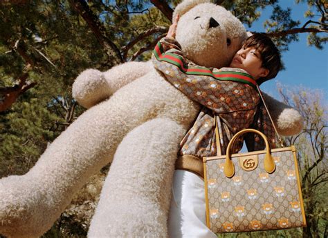 gucci bear that turns into bag|gucci kai x.